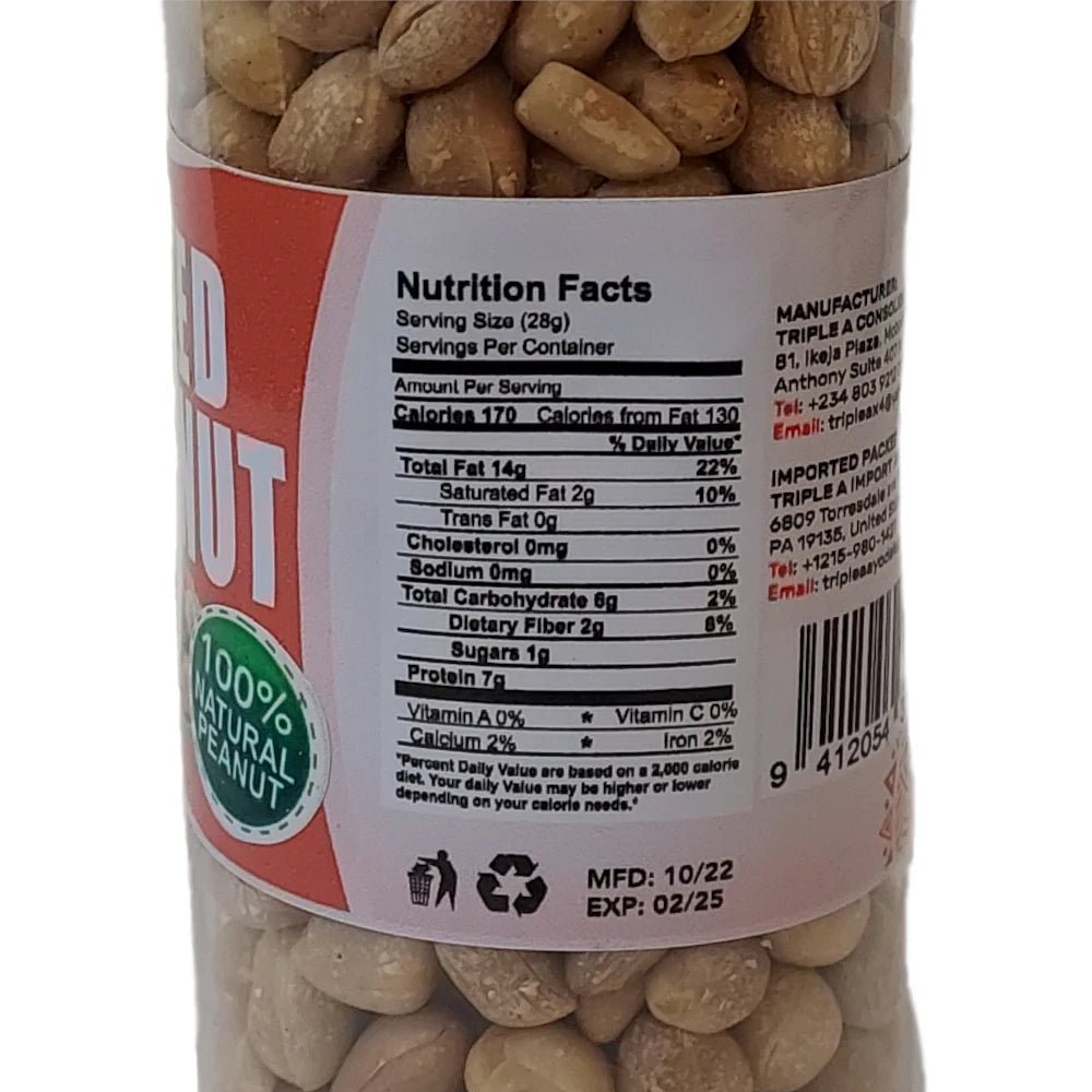 TripleA Food Depot Roasted Ground Nut (100% Natural Peanut) 120g